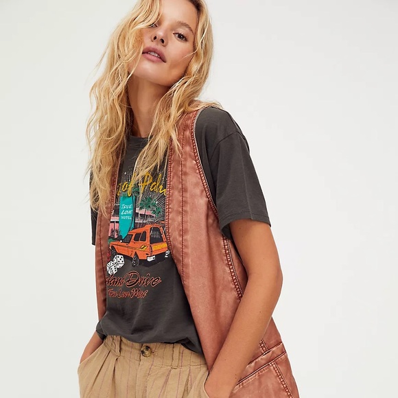 UFT/S Spell ⁺₊⋆ ☾⋆⁺₊ City of Palms Biker Tee - Picture 2 of 16